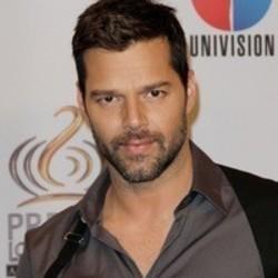 Przycinanie mp3 piosenek Ricky Martin za darmo online.