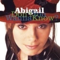 Przycinanie mp3 piosenek Abigail za darmo online.