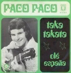 Przycinanie mp3 piosenek Paco Paco za darmo online.